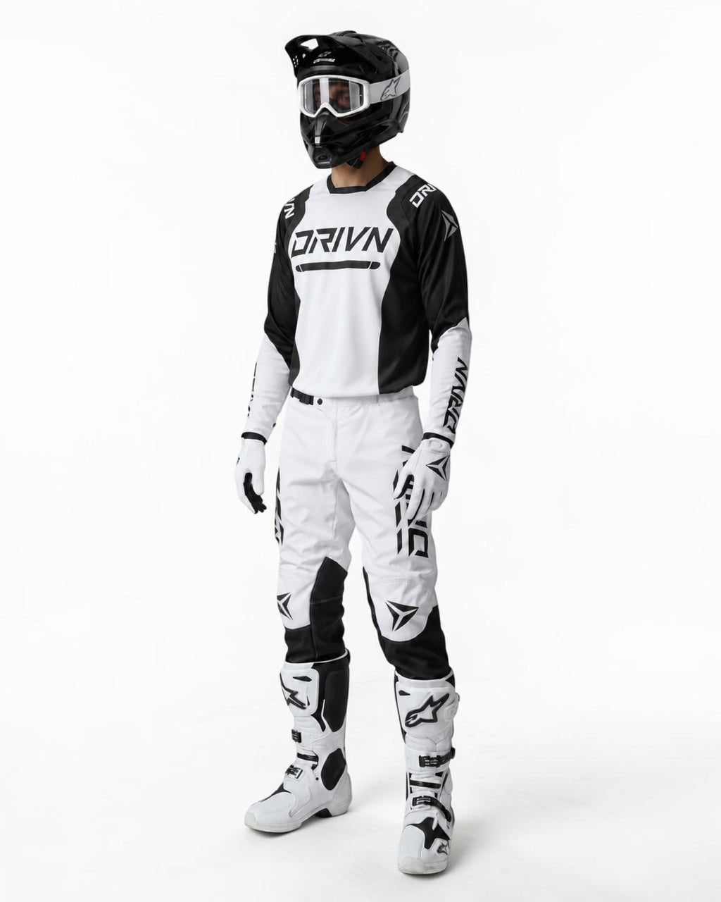 Custom “VRGE26” Gear Kit 'White and Black’