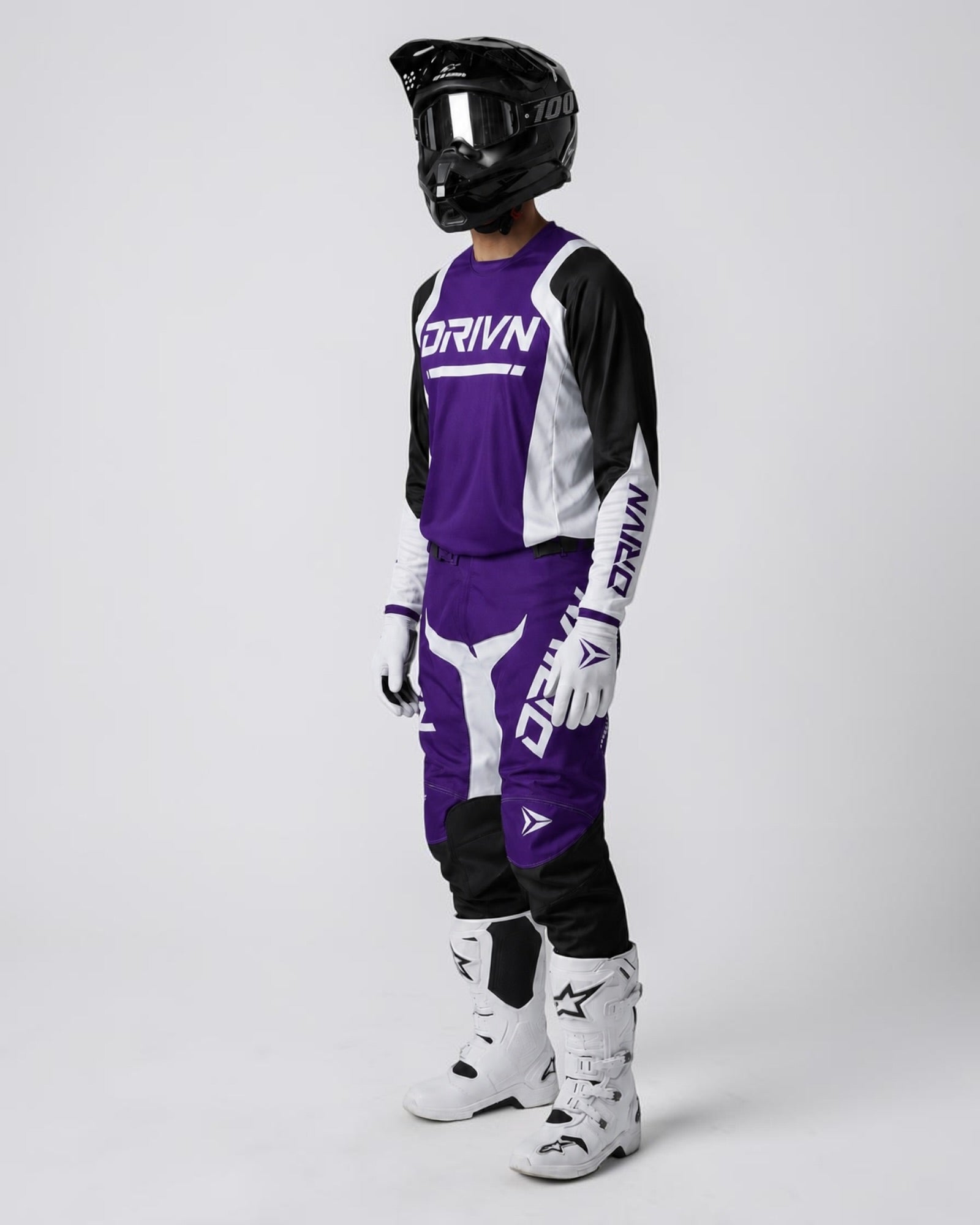 Custom “VRGE26” Gear Kit 'Purple, White and Black’