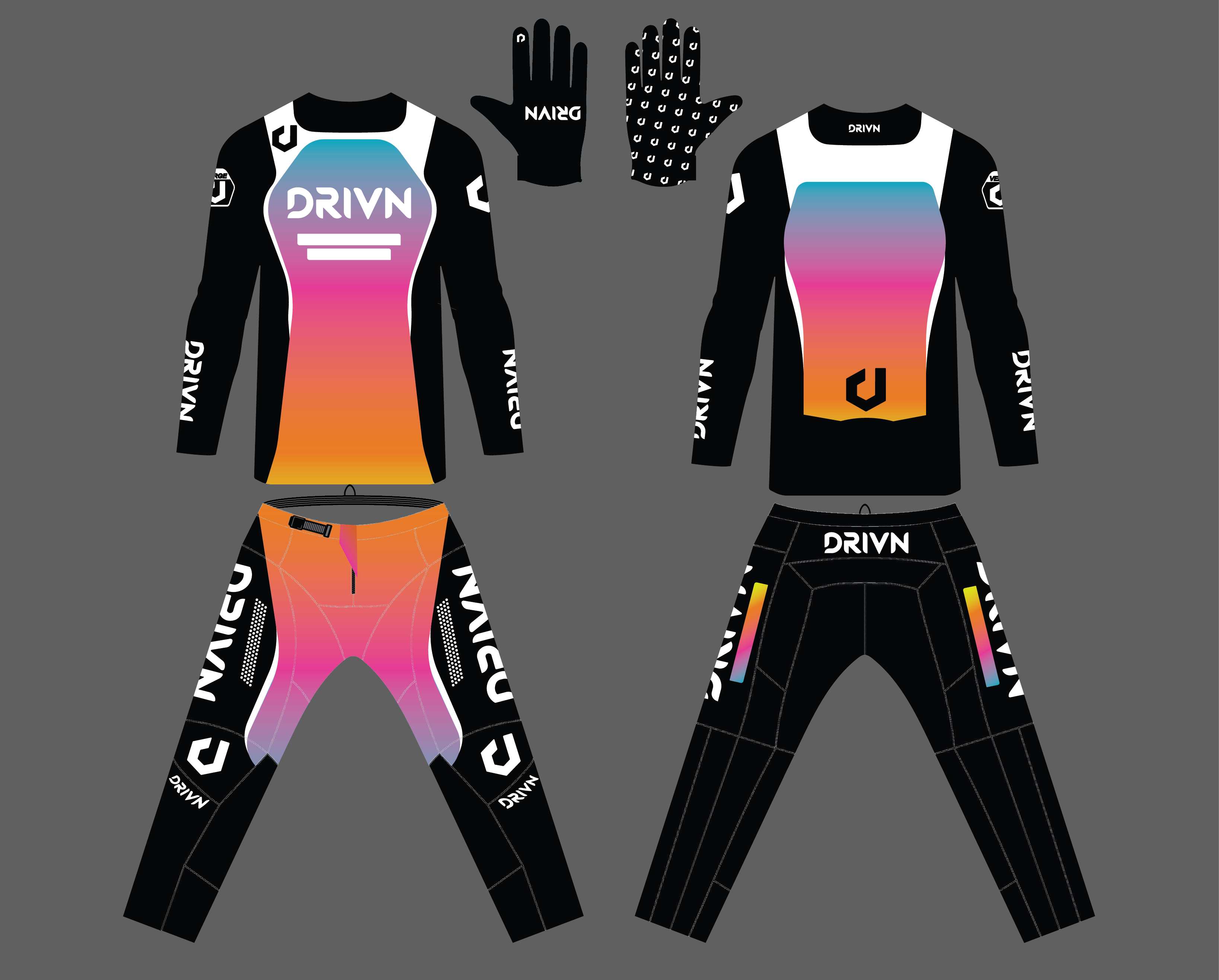 Custom “VRGE” Gear Kit 'SUNRISE'