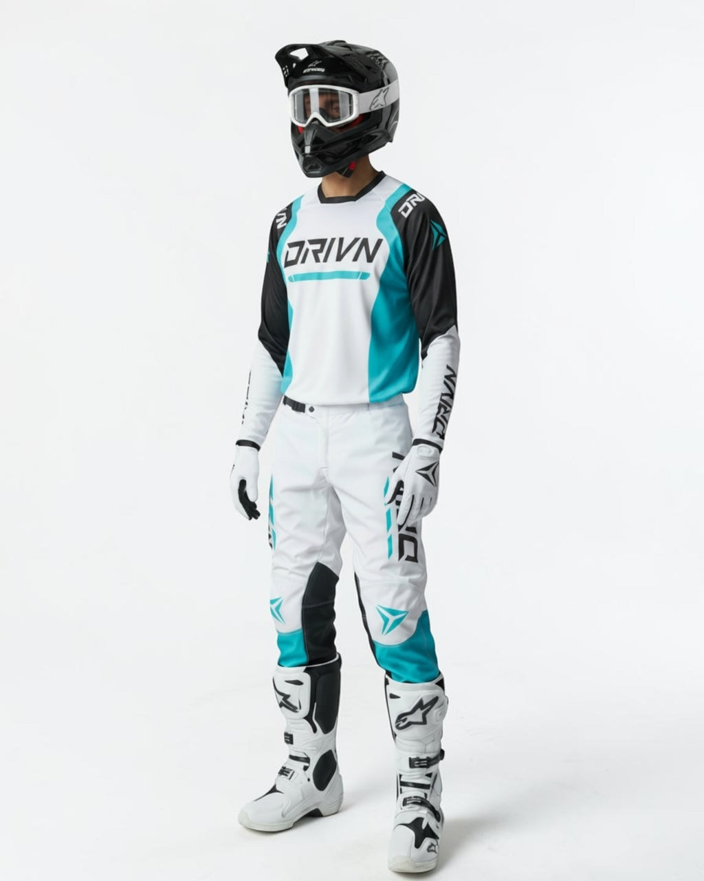 Custom “VRGE26” Gear Kit 'Blue White and Black’