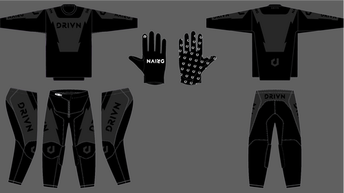 Custom “ENTR” Gear Kit 'BLACK ON BLACK'