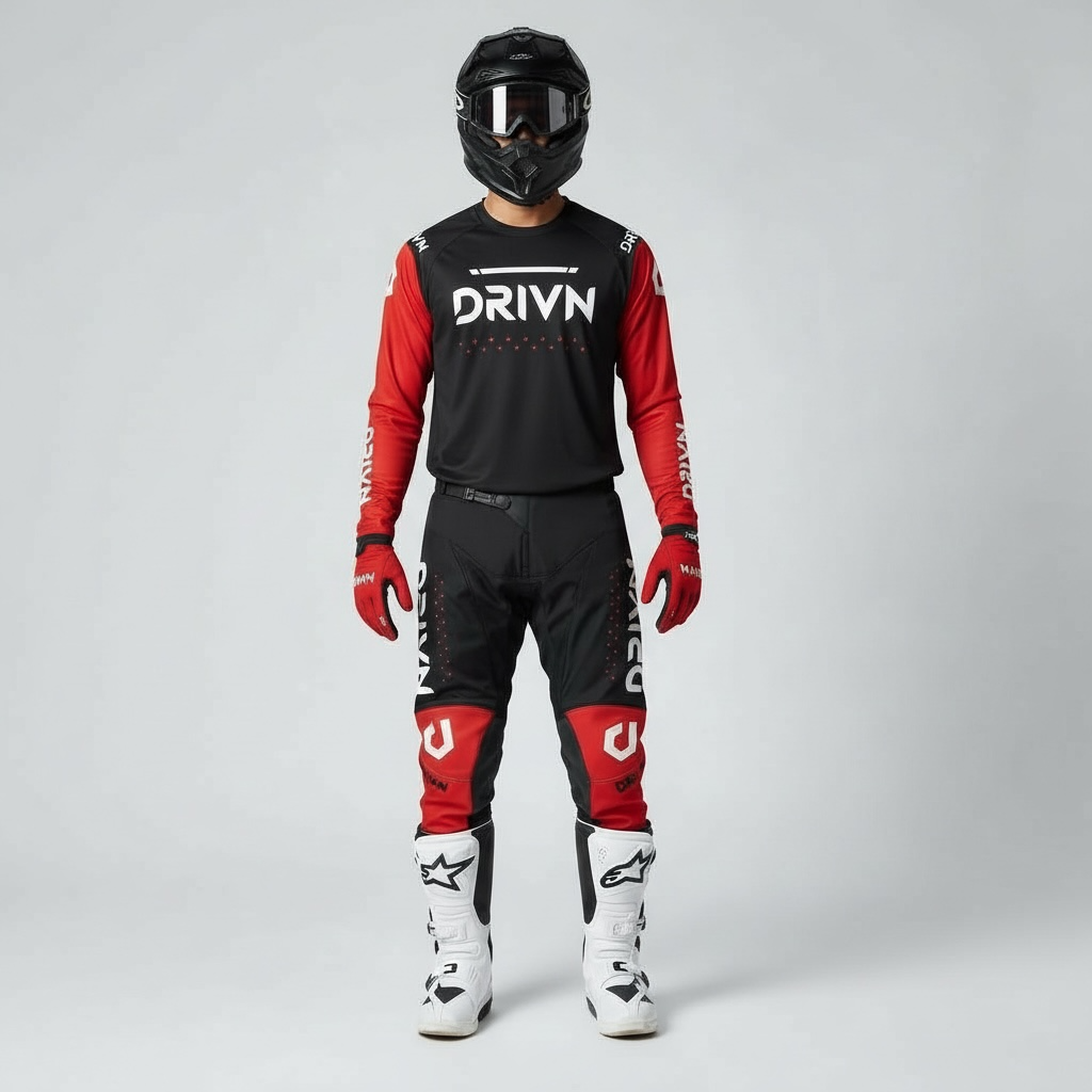 Custom “VRGE” Gear Kit 'PURE RED/BLACK'