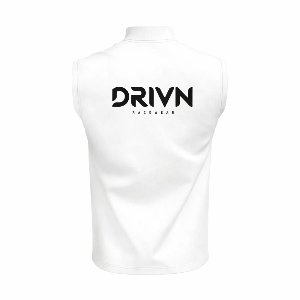 Custom DRIVN MX Vest-White