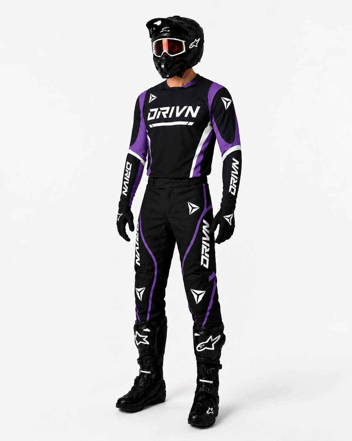 Custom “VRGE AIR” Gear Kit 'Nightshade’