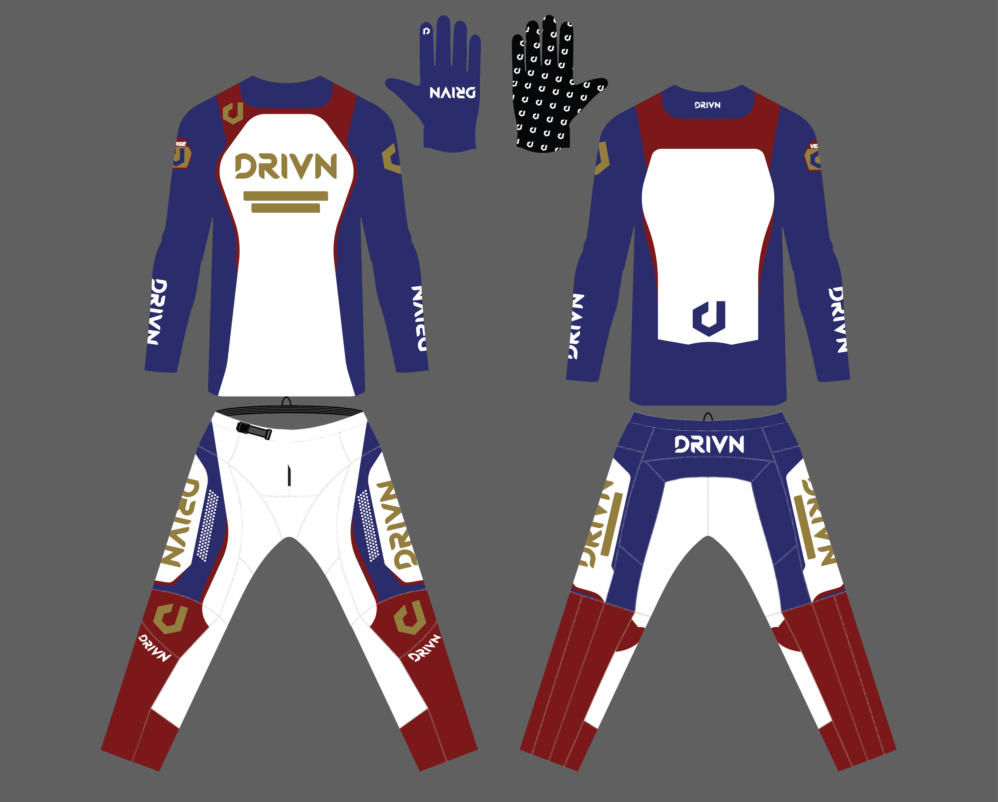 Custom “VRGE” Gear Kit 'PATRIOT'