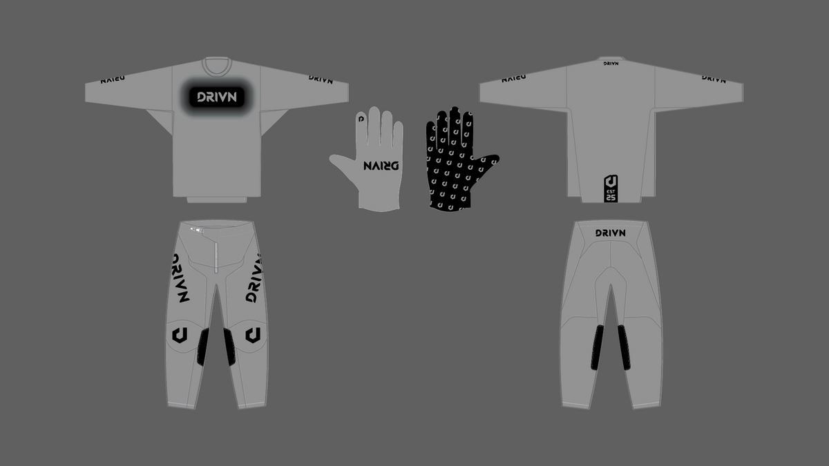 Custom “Verge” Gear Kit 'GRAY'