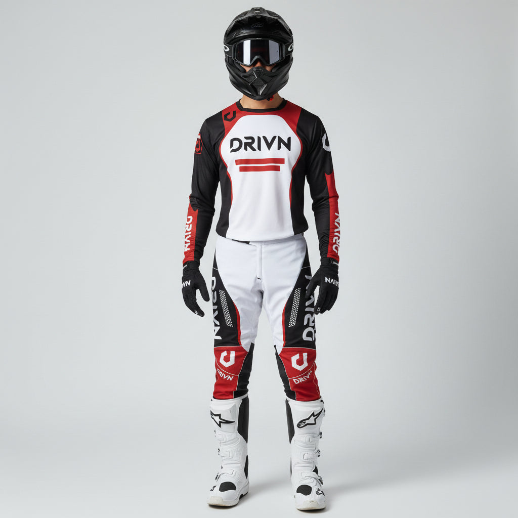 Custom “VRGE” Gear Kit 'RED/WHITE/BLACK'