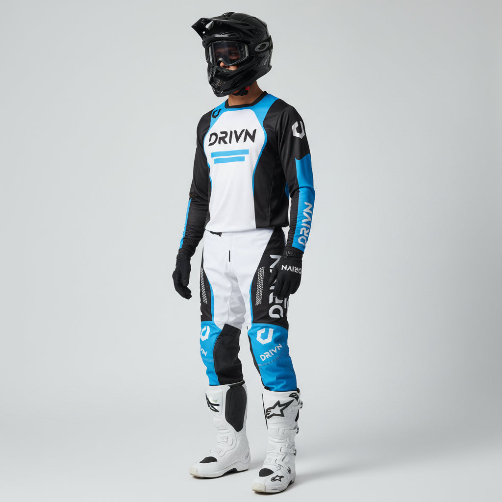 Custom “VRGE” Gear Kit 'BLUE/WHITE/BLACK'